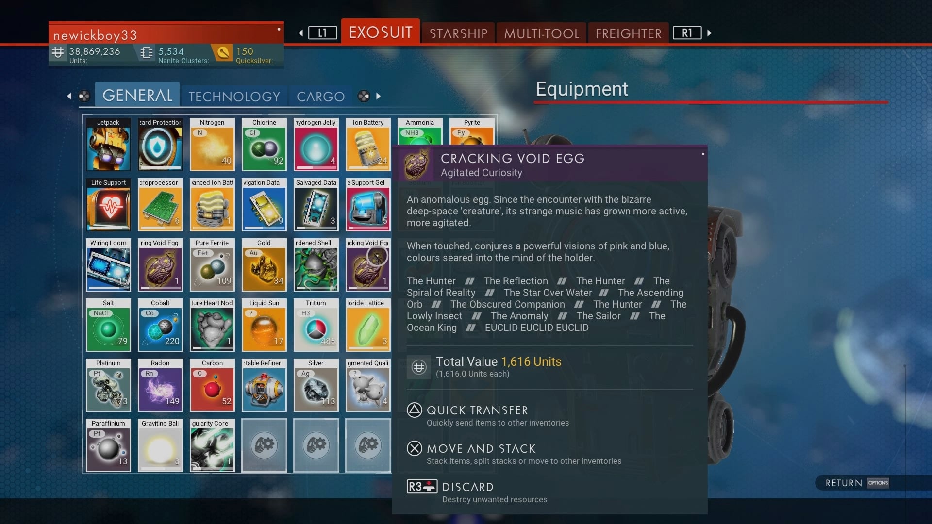 No Man's Sky 'The Void Egg Seeks a Specific World Portal' Glyphs VG247